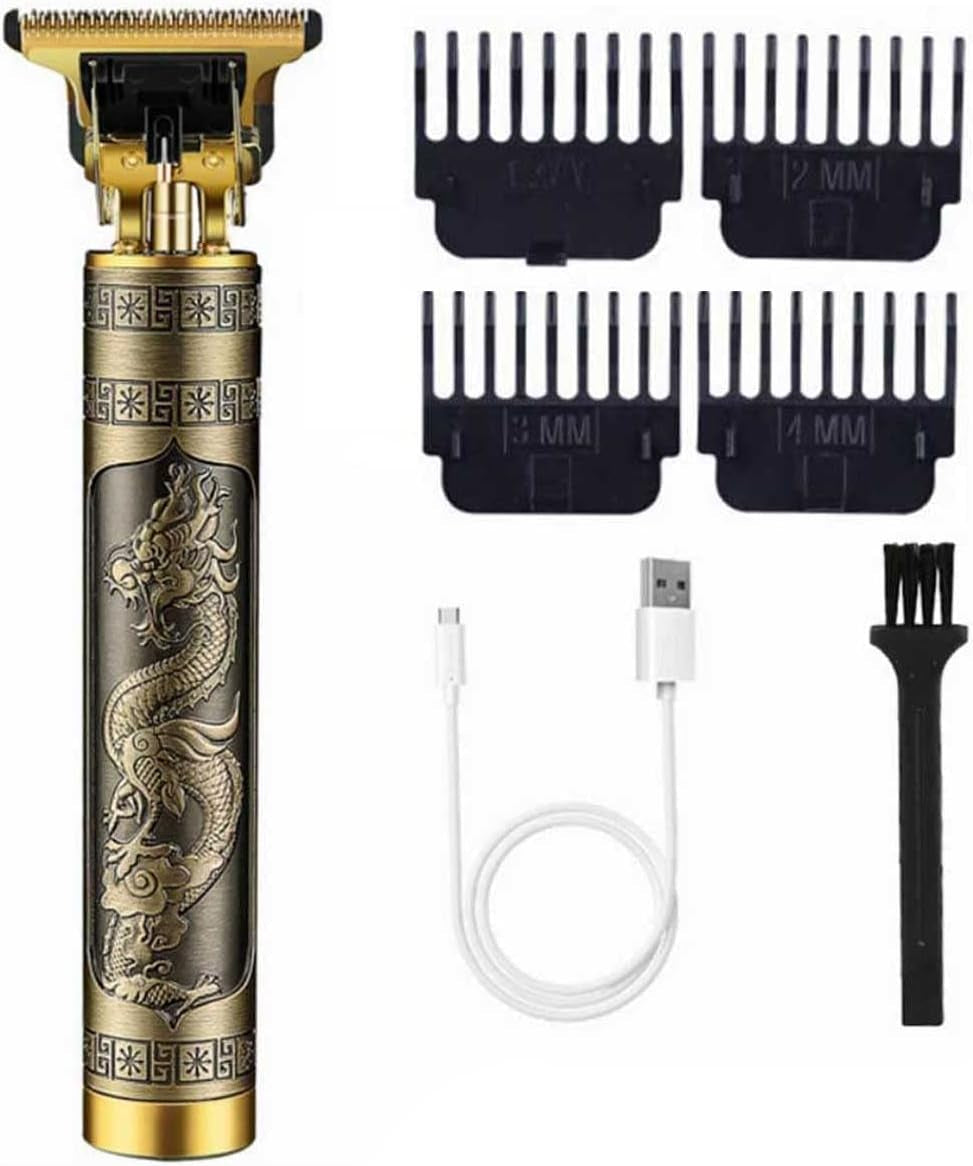 Vintage T9 Trimmer Electric Cordless Hair Cutting Machine Professional Hair Barber Trimmer for Men Clipper Shaver Beard