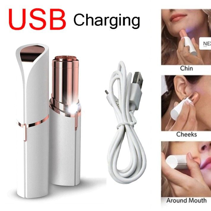 FLAWLESS Facial Hair Removal for Women, Painless Hair Remover Device for Face, Electric Hair Removal