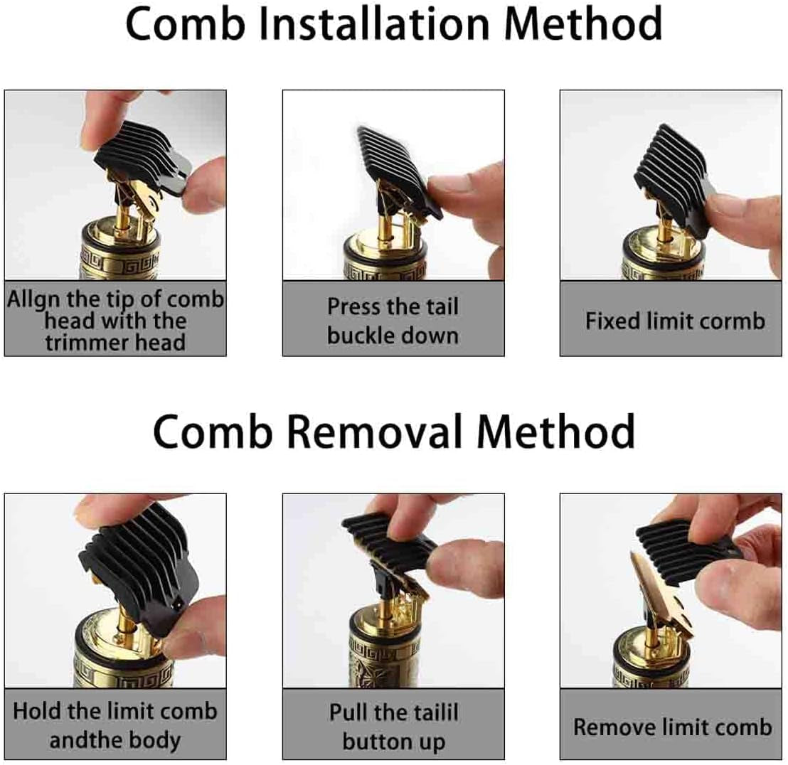Vintage T9 Trimmer Electric Cordless Hair Cutting Machine Professional Hair Barber Trimmer for Men Clipper Shaver Beard