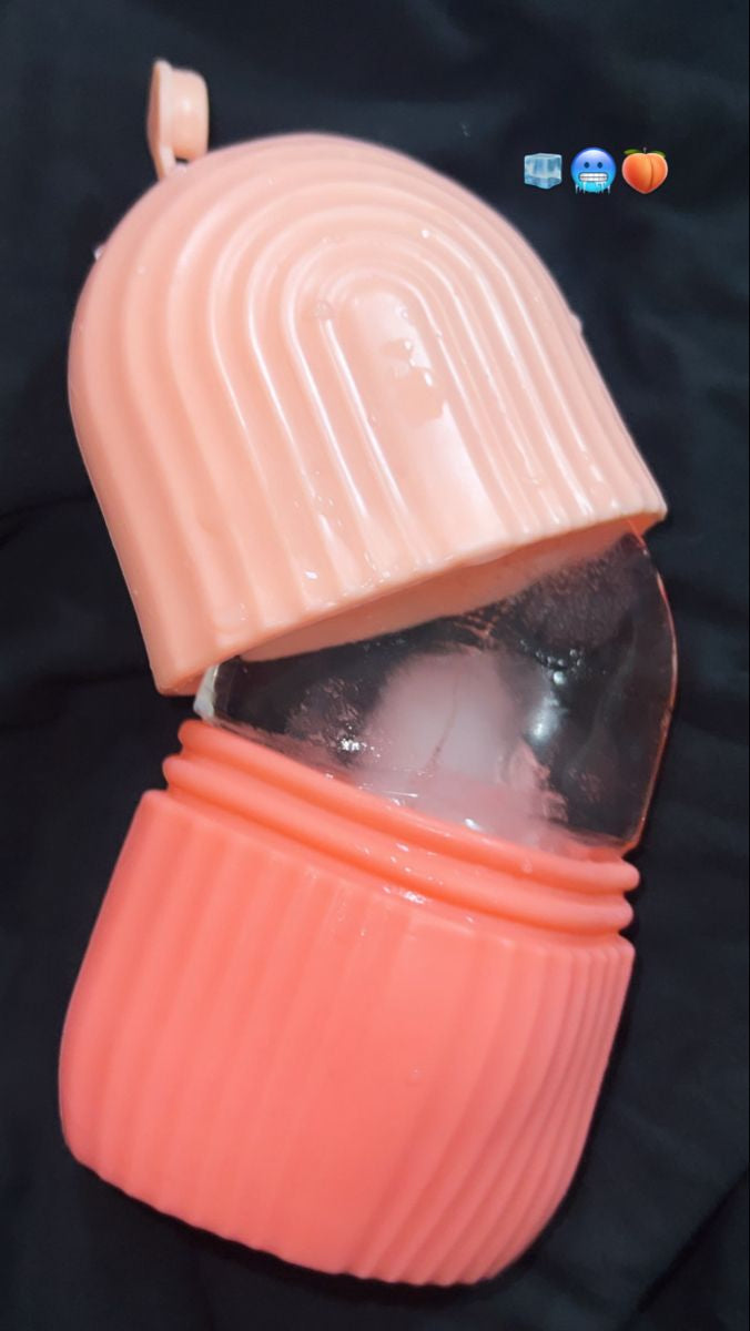Silicone Ice Roller for Face – Reusable Ice Cube Mold Massager to Reduce Puffiness
