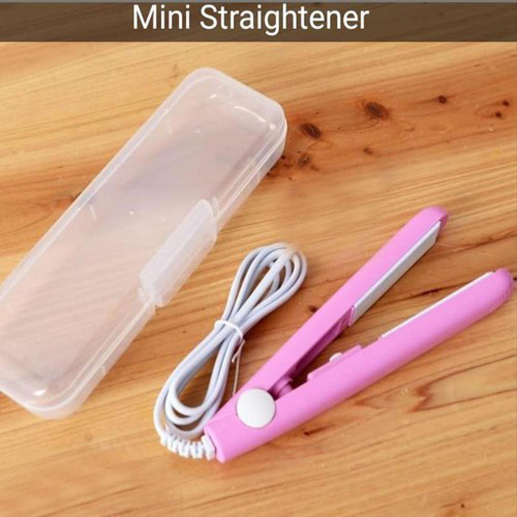 Girl's, Women's and Men's 2 in 1 Straightener Curler, Hair Styling Tools Hair Curler and Straightener Corded Electric Beauty Set with Free Wooden Design Comb