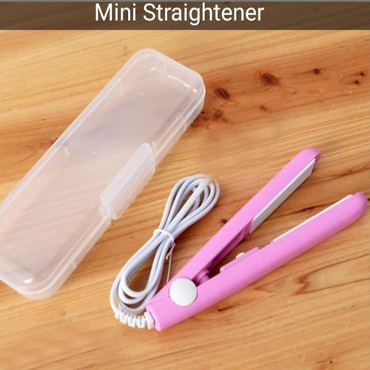 Girl's, Women's and Men's 2 in 1 Straightener Curler, Hair Styling Tools Hair Curler and Straightener Corded Electric Beauty Set with Free Wooden Design Comb