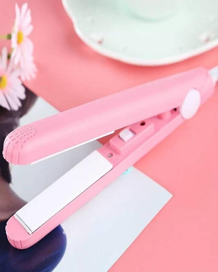 Electronic Fast Hair Straightener Portable Mini Hair Flat Iron