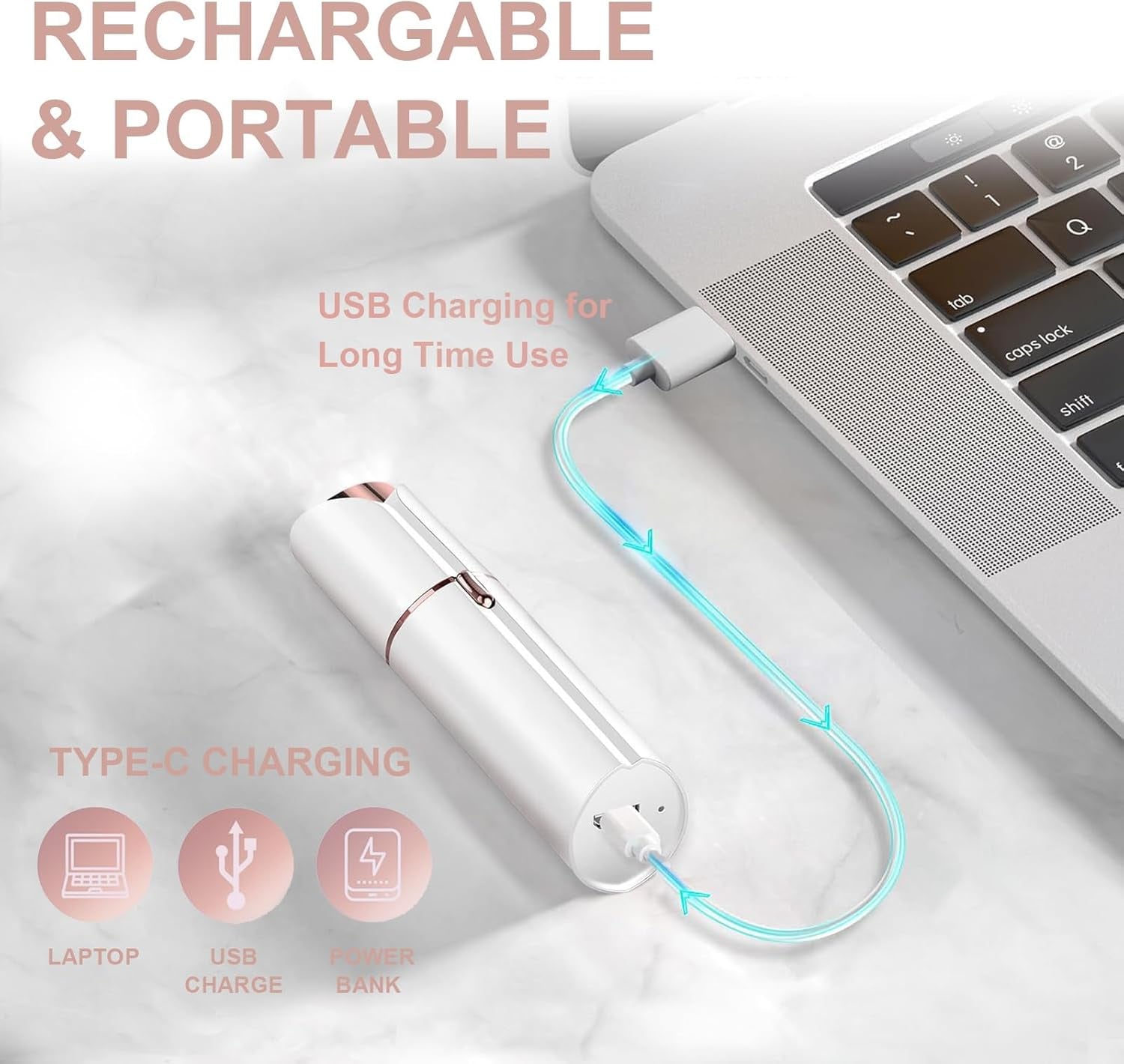 FLAWLESS Facial Hair Removal for Women, Painless Hair Remover Device for Face, Electric Hair Removal