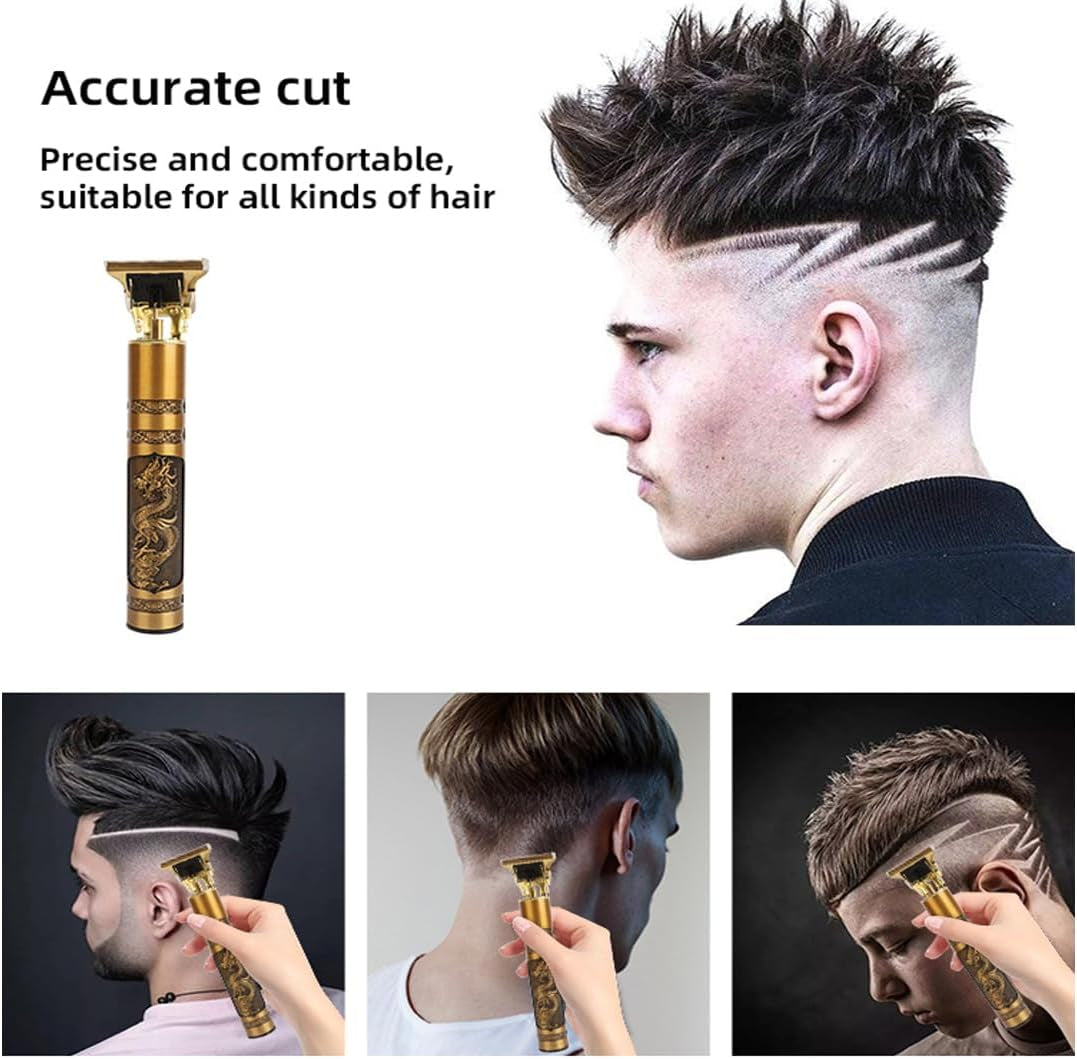 Vintage T9 Trimmer Electric Cordless Hair Cutting Machine Professional Hair Barber Trimmer for Men Clipper Shaver Beard