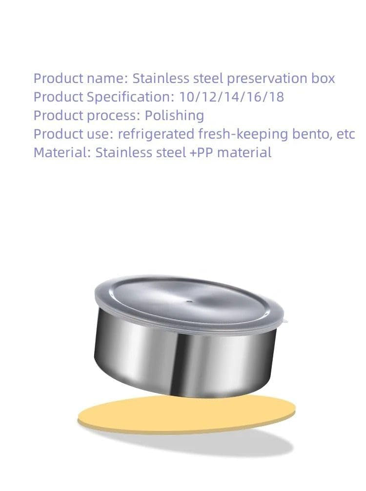 5 in 1 Protect Fresh Box Stainless Steel Ware Food Serving And Storage Containers Airtight Container leak-proof Food box (Multicolor Pack of 1)